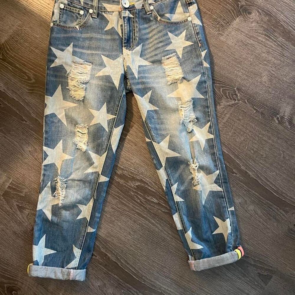 Unbranded Women's Blue and Navy Jeans - Picture 4 of 5